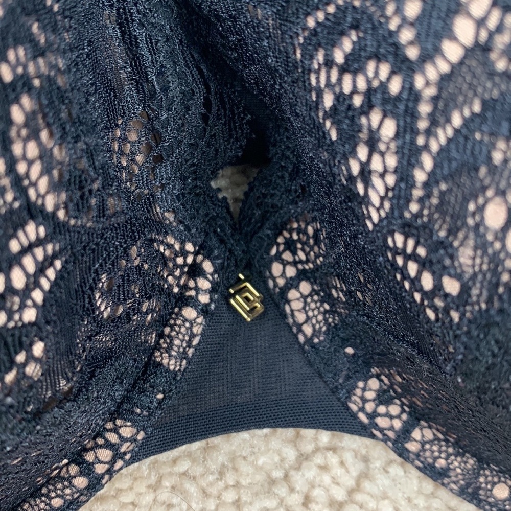 Thirdlove black 24/7 lace contour plunge bra 38F - Picture 4 of 8